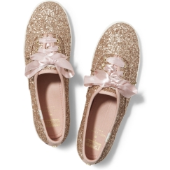 Kate Spade New York Keds Glitter Lace-Up Sneakers